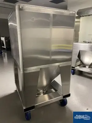 USED TOTE Systems 48" x 42" x 40" Tote Systems Stainless Steel Transfer Bins