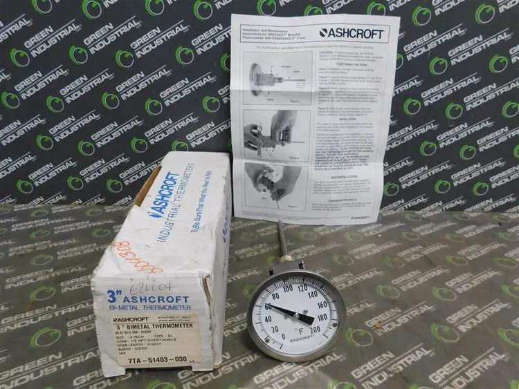 Used ASHCROFT 7TA-51403-030 Power & Hand Tools (Misc) Wisconsin US | Green Industrial #675713
