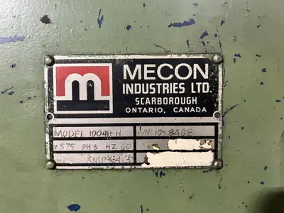 USED 1984 MECON 10040-H