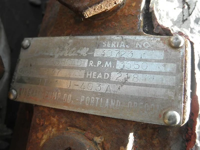 USED SULZER BINGHAM 2X3X8.5 HCAD