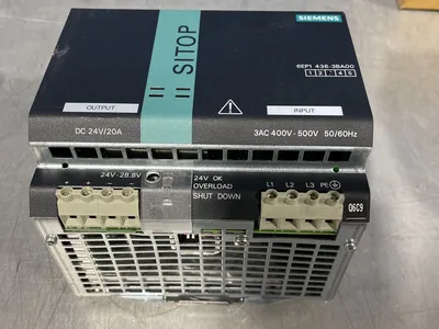 Used SIEMENS 6EP14363BA00 DIN Rail Power Supplies Ohio US | HGR 24 #1094862