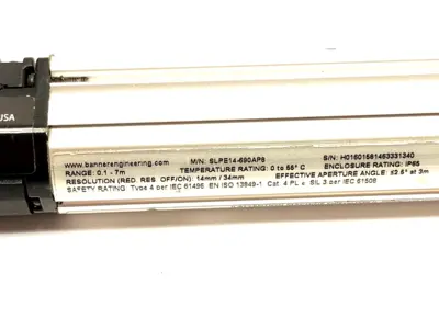 Used Banner SLPE14-690AP8, SLPR14-690AP8, 83911, 83863 Light Curtains & Grids Michigan US | Maverick Industrial Sales #1496036