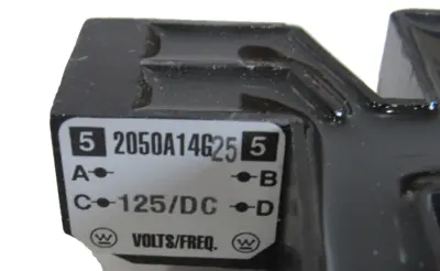 NEW WESTINGHOUSE 2050A14G25 COILS TYPE GCA 125V