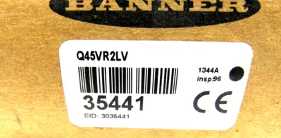 NEW BANNER ENGINEERING Q45VR2LV PHOTOELECTRIC SENSOR