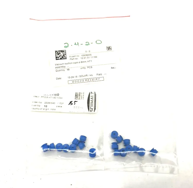 New | in-Stock Schmalz Flat Suction Cup (Round) PFG 8 HT1-60 N004 LOT OF 19 Parts (Hydraulics and Pneumatics) Michigan US | Maverick Industrial Sales #1463019