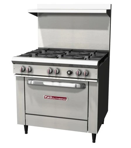 82-0184 Southbend S36D 36” Gas Range with Oven
