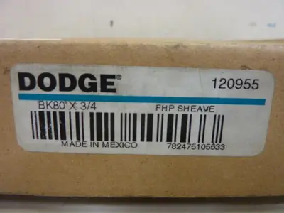 NEW DODGE BK80 X 3/4