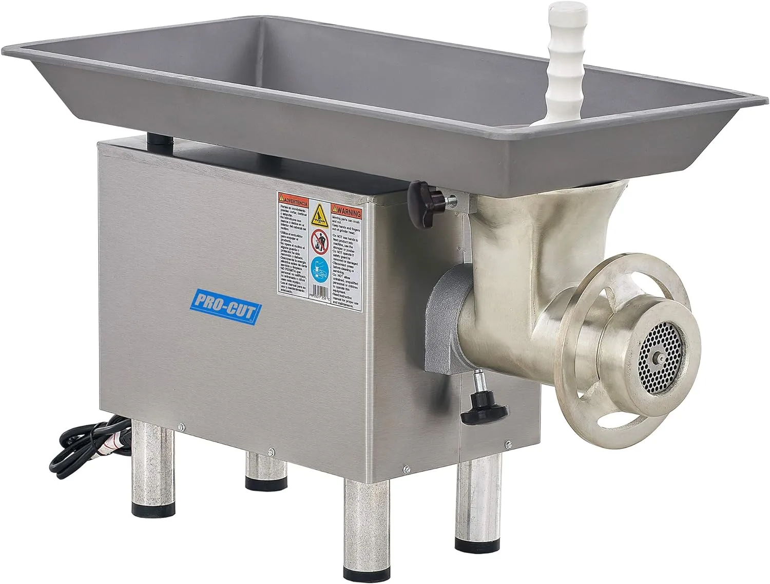 17-0124 Commercial New Pro-Cut Model No. KG22W Meat Grinder