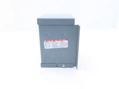 Square D 250SV75B Step Down Power Transformer 0.250KVA 1pH HV 230/270V LV 115V