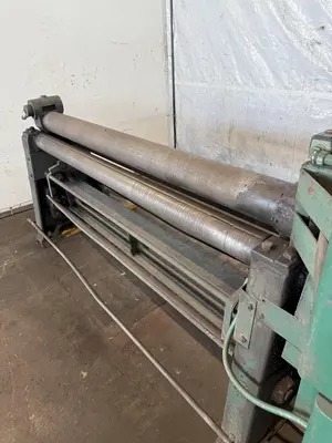 72" X 3/16" GAUGE PEXTO 3 ROLL PLATE ROLL. STOCK # 0344925