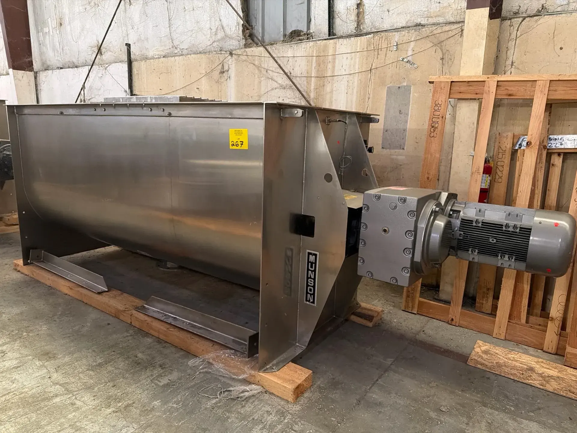 New | in-Stock 2022 MUNSON HD31/2-9SS Ribbon Blenders Illinois US | M&M Equipment Corp. #1385664