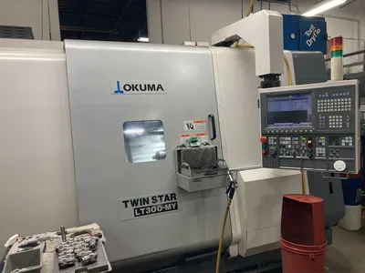 2010 OKUMA TWIN STAR LT300-MY CNC LATHE WITH 5-AXIS OR MORE | Machinery Resources International (2)