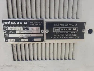 USED BLUE M POM-371A-2