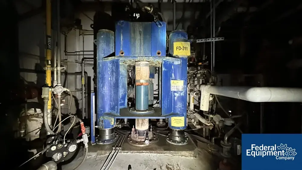USED Rosenmund 8 Sq Meter Rosenmund Filter Dryer, S/S, 50/150#
