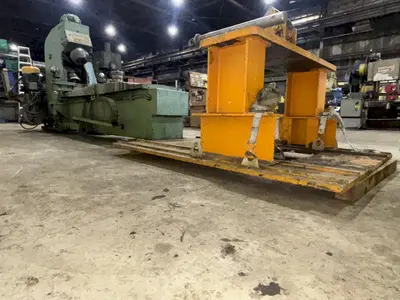 1/2" X 13' BOLDRINI MODEL #RIB0-13-HY HYDRAULIC HEAD FLANGER & DISHING MACHINE: STOCK #23190
