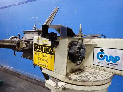 3,000 LBS C.W.P. MODEL #2.5 RD DUAL COIL REEL UNCOILER: YOBRO #25066