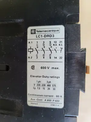 NEW TELEMECANIQUE LC1-DRD3