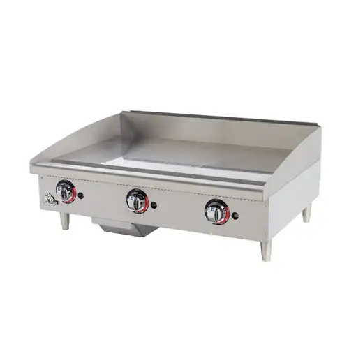 Star 636TF 36" Gas Griddle w/ Thermostatic Controls - 1"