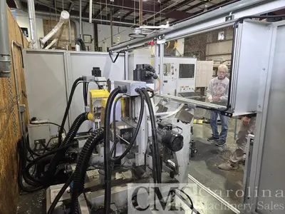 Used 2015 BALESTINI FOX DOUBLE END CNC TENONER Woodworking Tenoners North Carolina US | CAROLINA MACHINERY SALES #1469338