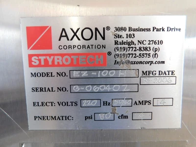 USED AXON CORP. EZ-100-H