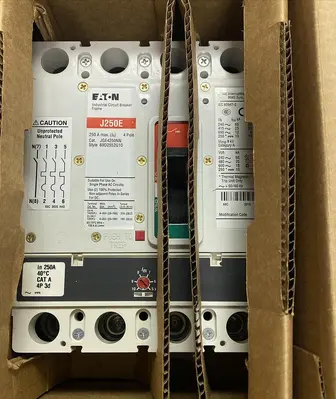 Used EATON JGE4250FAG Miscellaneous Equipment (Electrical & Power) Ohio US | Surplus Asset Holdings #1210190