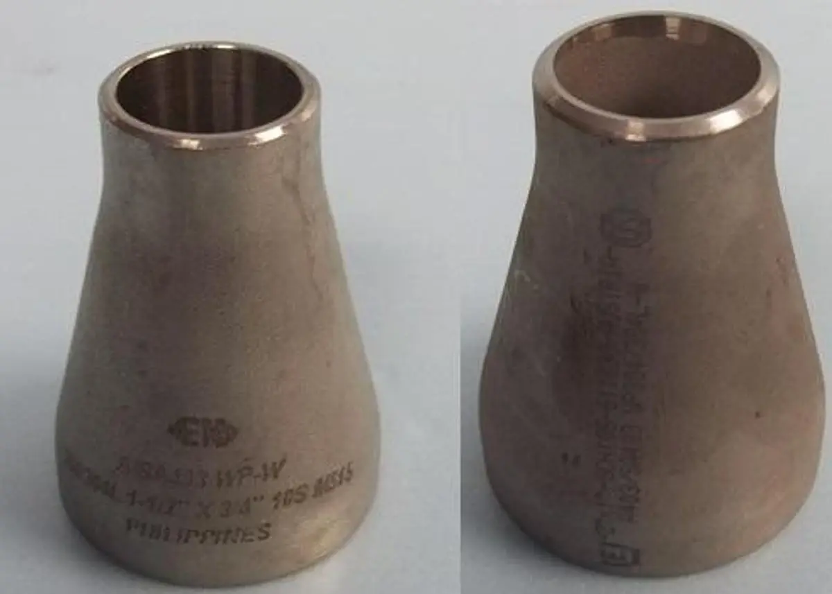 QTY. 2. One = CONCENTRIC REDUCER A/SA403 WP-W 304/...