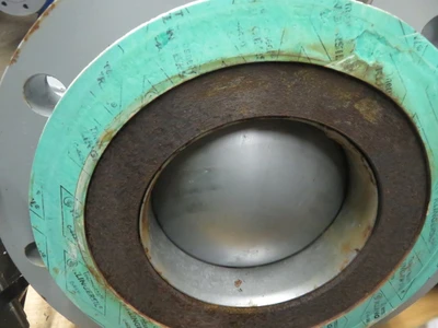 Fisher 8" V150 V-Ball Control Valve , material wcc/316ss