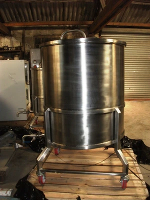 500 L S/S Trolley Tank