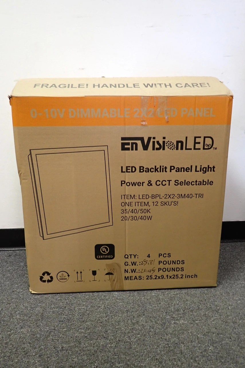 NEW ENVISIONLED LED-BPL-2X2-3M40-TRI