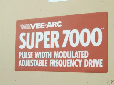 VeeArc Super 7000 60hp Adjustable Frequency Drive