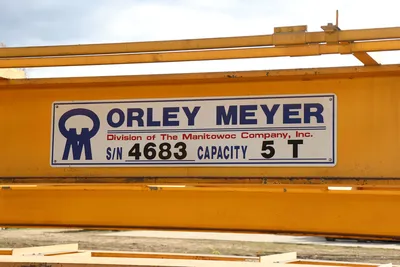 Orley Meyer 36' x 5 Ton Bridge Crane