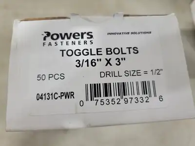 NEW POWER FASTENERS 04131C-PWR