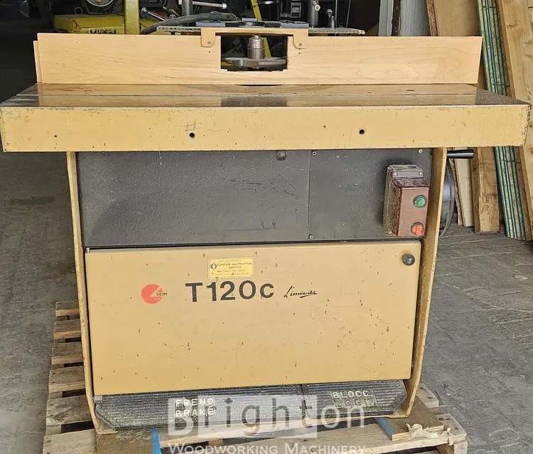 Used SCM T120 / C USED HEAVY DUTY SHAPER Shapers Ontario CA | Brighton Woodworking Machinery #477075