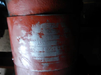 Fisher 3" 150 Class, CI Flanged Control Valves