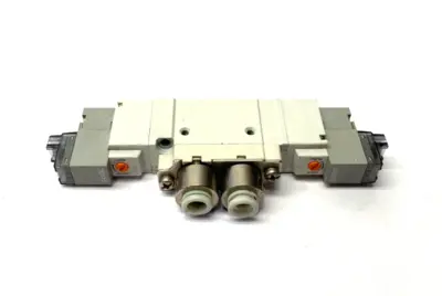 Used SMC DOUBLE SOLENOID VALVE 5-PORT Solenoid Valves | Maverick Industrial Sales #1107350