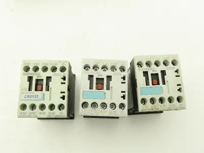 Siemens Motor Starter Contactor 24V Coil 600V Mixed Lot of 8