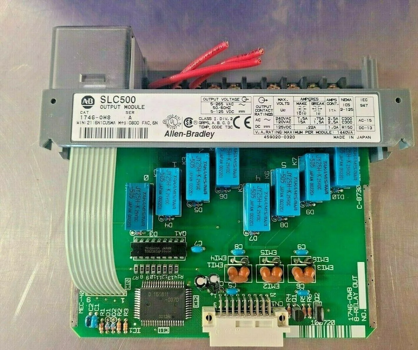 Used Allen-Bradley PLC Analog Ouput Module PLC Input & Output California US | Amiron Machinery #1495405