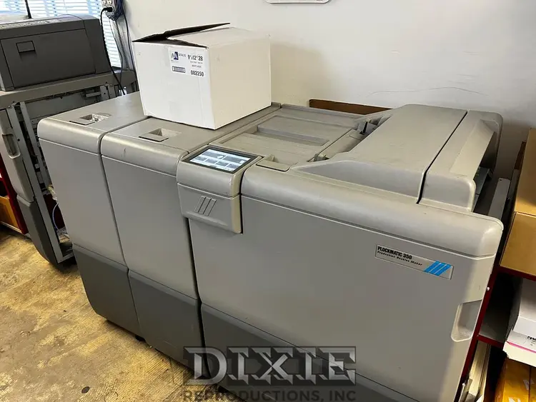 Used PLOCKMATIC 350 BOOKLETMAKER W/ SQUARE BACK _UNKNOWN_ Binding Equipment | Dixie Reproductions, Inc. #394410