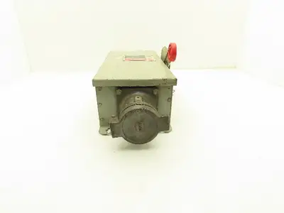 Cutler-Hammer Heavy Duty Safety Switch Enclosure 60A 600V 3Ph Nema 12