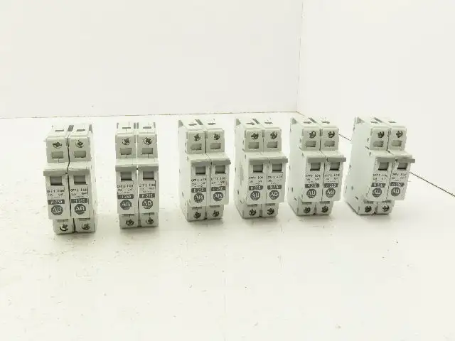 Allen Bradley 1492-CB1 H250 Manual Motor Controller Breaker 25A 5HP Lot of 12