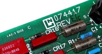 USED LEEDS & NORTHRUP 074417 CONTROL BOARD