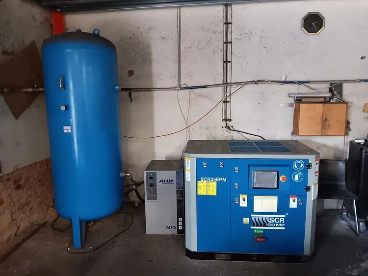 Used 2022 SCR COMP SCR 25 EPM-8 Rotary Screw & Sliding Vane Air Compressors CZ | Amaron s.r.o. #1060683
