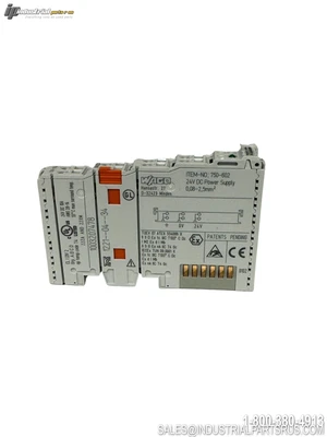 New | in-Stock WAGO 750-602 Power Supplies Kentucky US | Industrial Parts R Us Inc. #902375
