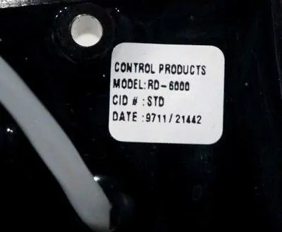 NEW CONTROL PRODUCTS RD-6000 REMOTE INDICATOR RD6000