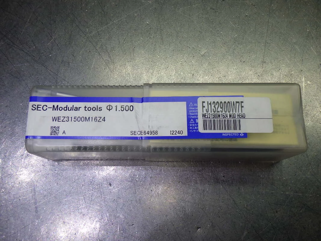 Sumitomo M16 1.5" 4 Flute Coolant Thru Endmill Head WEZ31500M16Z4 (LOC987B)