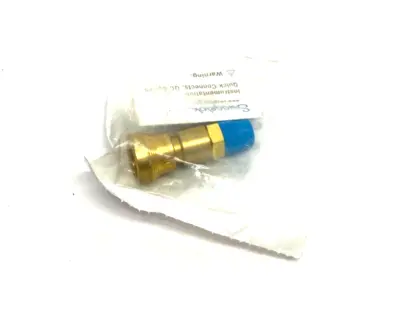 NEW SWAGELOK BRASS INSTRUMENTATION QUICK CONNECT BODY