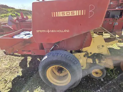USED 1987 NEW HOLLAND HAYLINER 505