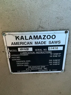 USED KALAMAZOO H9AWV