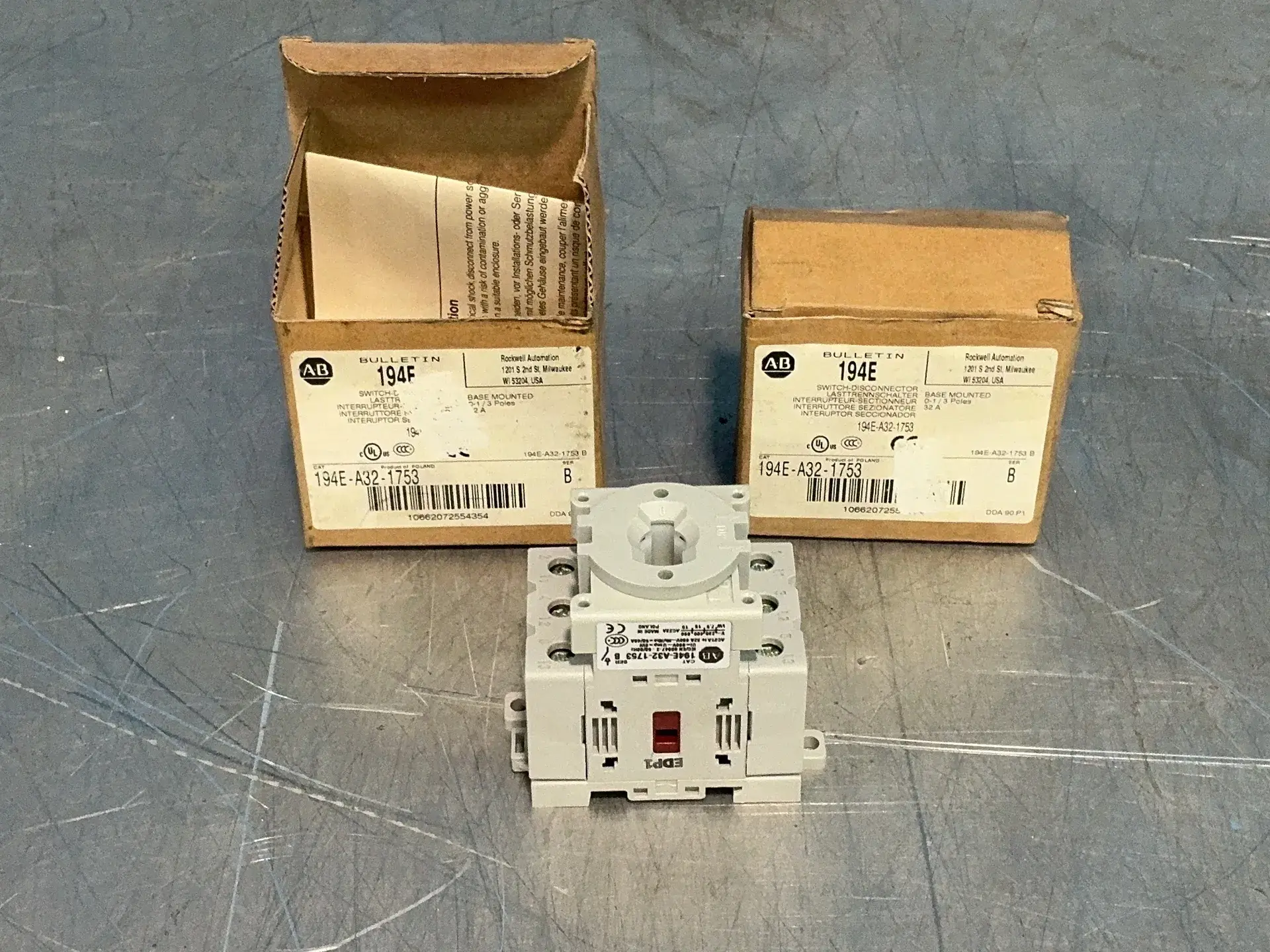 New | in-Stock ALLENBRADLEY 194EA321753 Disconnects Ohio US | HGR 24 #1280545