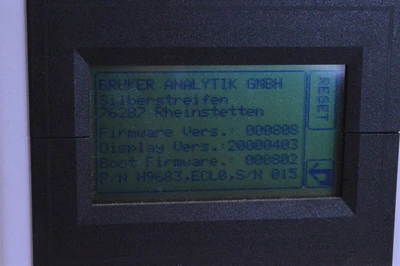 USED Bruker Analytik BNMI unit